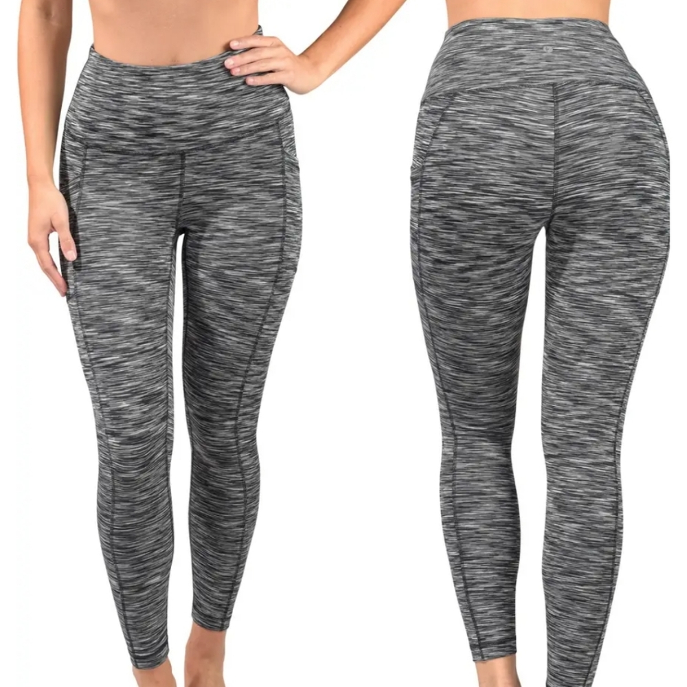 NWT!! 90 Degrees by Reflex Hi Rise Space Dye Leggings Women's SZ Small